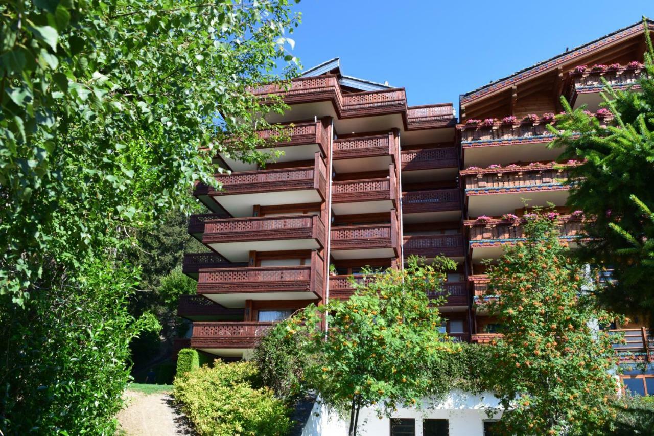 Superbe Studio A Crans-Montana Apartment Bagian luar foto